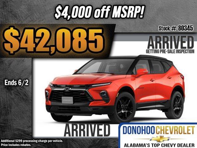 new 2025 Chevrolet Blazer car, priced at $42,085