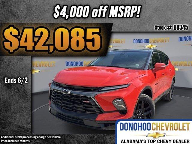 new 2025 Chevrolet Blazer car, priced at $42,085