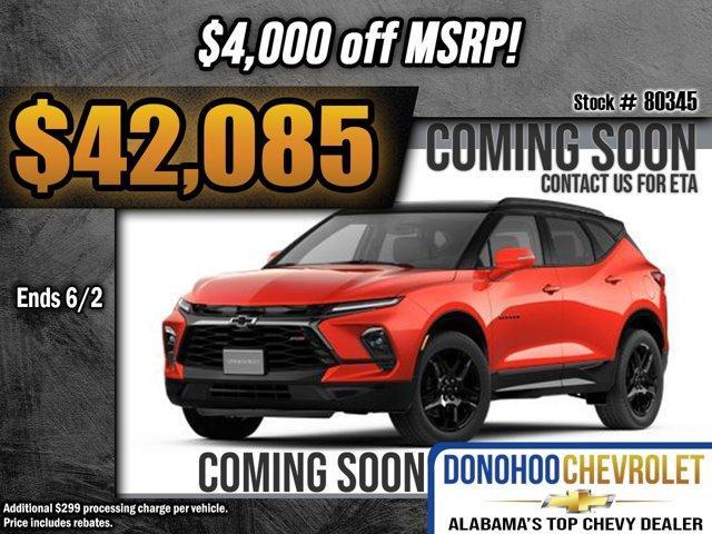 new 2025 Chevrolet Blazer car, priced at $42,085