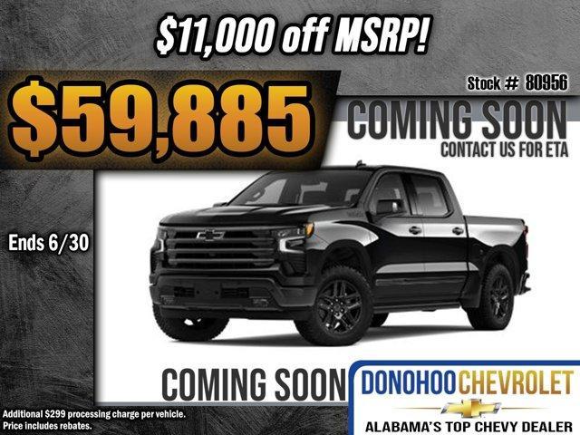 new 2025 Chevrolet Silverado 1500 car, priced at $59,885