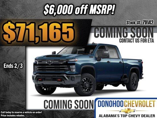 new 2025 Chevrolet Silverado 2500 car, priced at $71,165