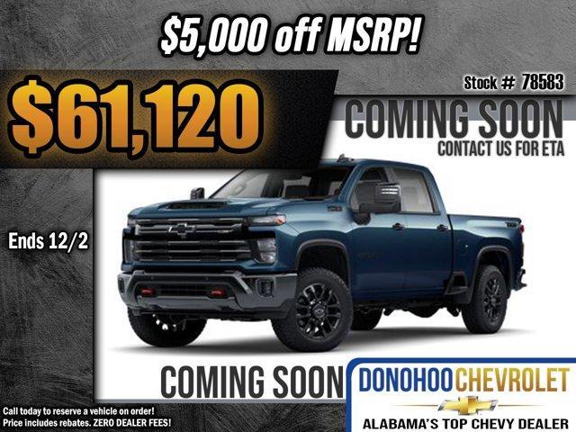 new 2025 Chevrolet Silverado 2500 car, priced at $61,120