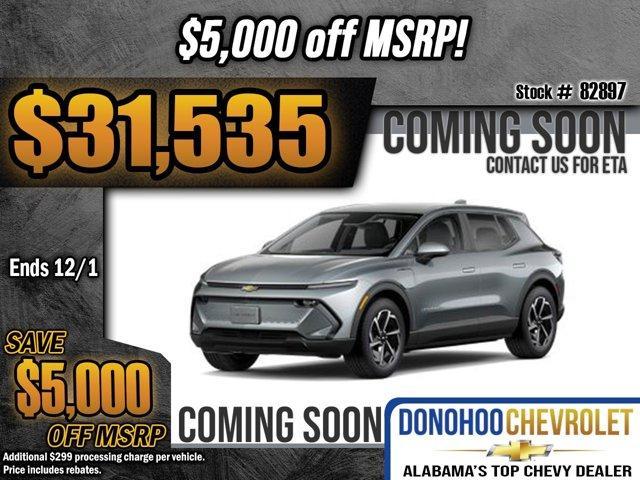 new 2026 Chevrolet Equinox EV car, priced at $31,535