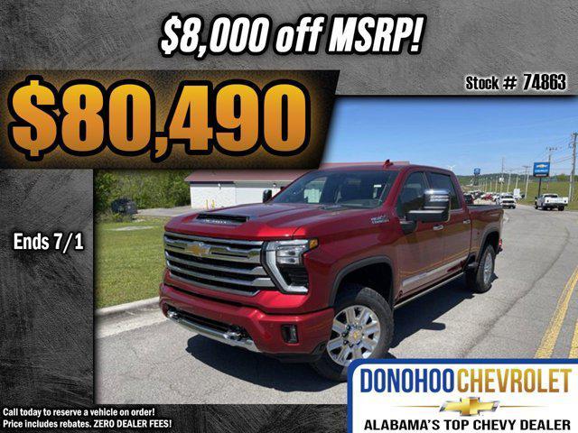 new 2024 Chevrolet Silverado 2500 car, priced at $80,490