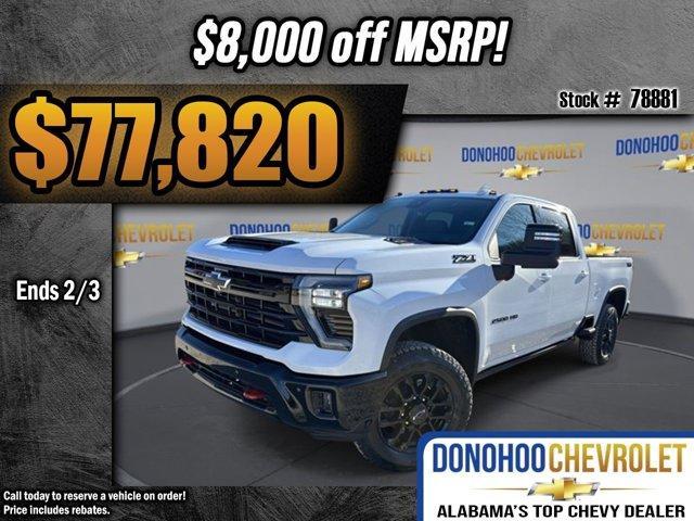 new 2025 Chevrolet Silverado 2500 car, priced at $77,820