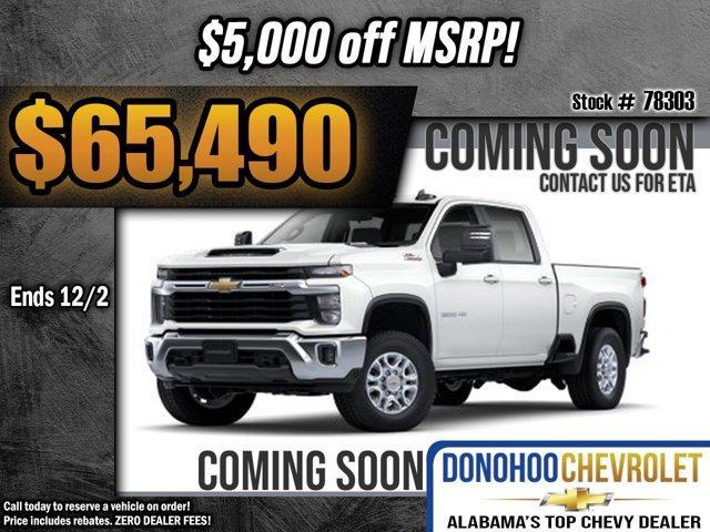 new 2025 Chevrolet Silverado 2500 car, priced at $65,490