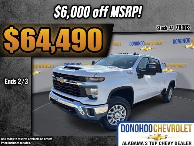 new 2025 Chevrolet Silverado 2500 car, priced at $64,490