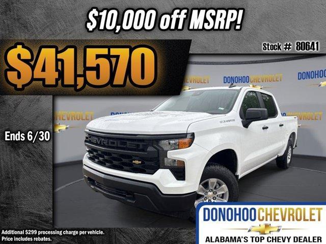 new 2025 Chevrolet Silverado 1500 car, priced at $41,570