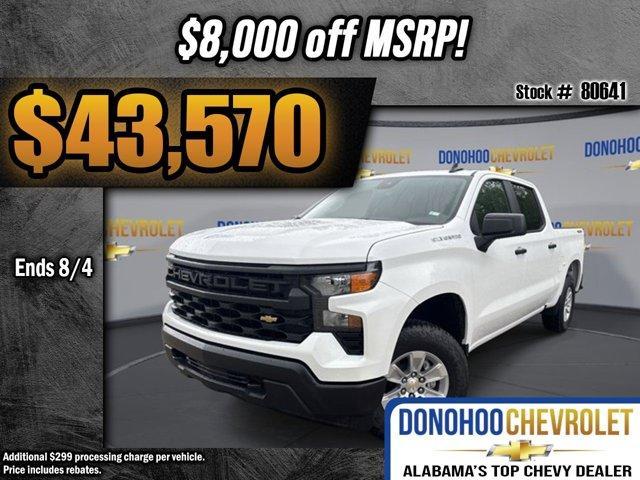 new 2025 Chevrolet Silverado 1500 car, priced at $43,570