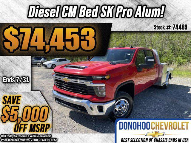 new 2024 Chevrolet Silverado 3500 car, priced at $74,453