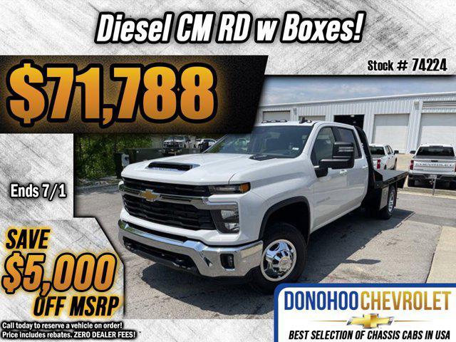 new 2024 Chevrolet Silverado 3500 car, priced at $71,788