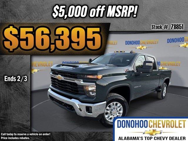 new 2025 Chevrolet Silverado 2500 car, priced at $56,395