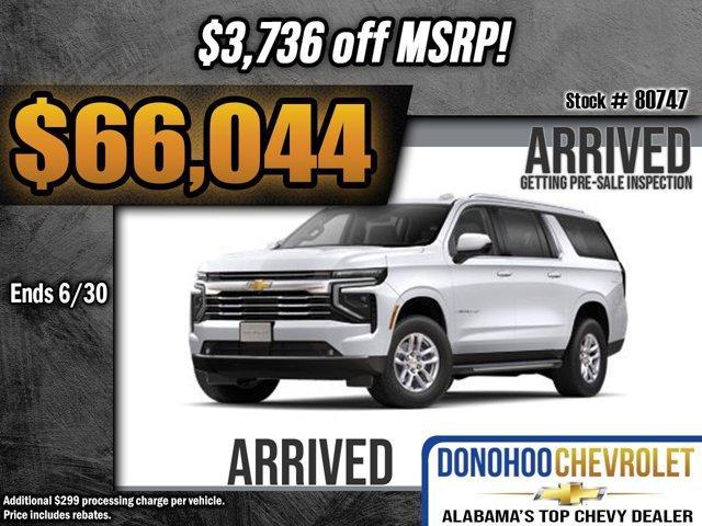 new 2025 Chevrolet Suburban car, priced at $66,044