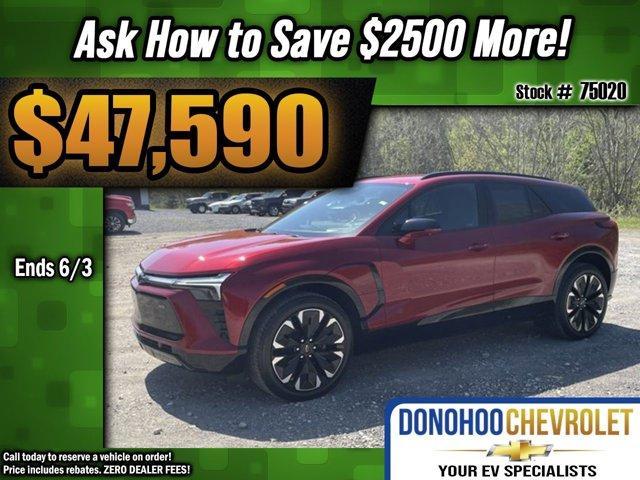 new 2024 Chevrolet Blazer EV car, priced at $47,590