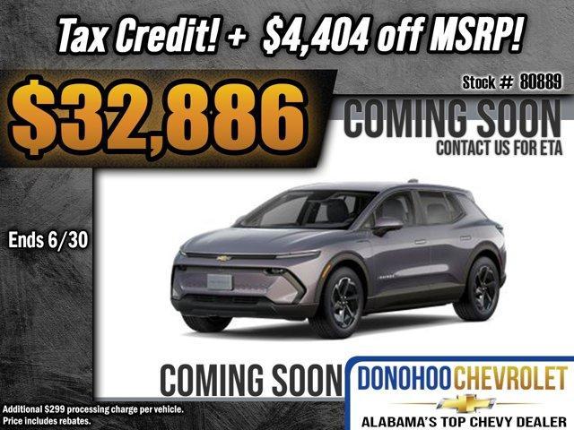 new 2025 Chevrolet Equinox EV car, priced at $32,886