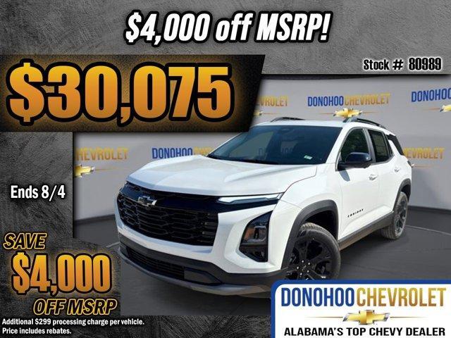new 2026 Chevrolet Equinox car, priced at $30,075