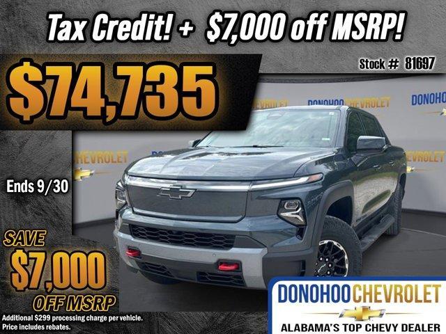 new 2026 Chevrolet Silverado EV car, priced at $74,735