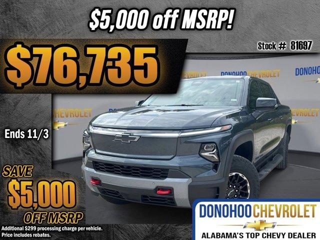 new 2026 Chevrolet Silverado EV car, priced at $76,735
