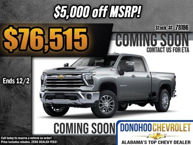 new 2025 Chevrolet Silverado 2500 car, priced at $76,515