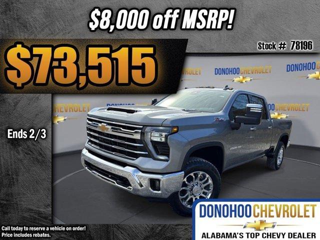 new 2025 Chevrolet Silverado 2500 car, priced at $73,515