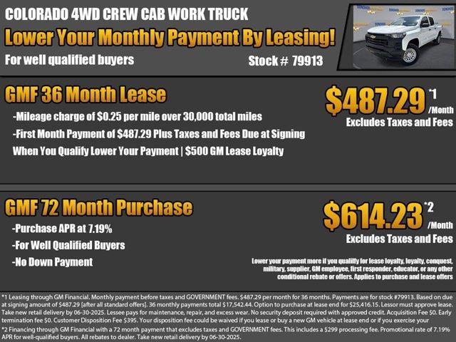 new 2025 Chevrolet Colorado car, priced at $35,835