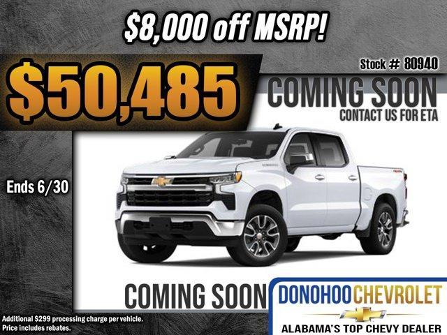 new 2025 Chevrolet Silverado 1500 car, priced at $50,485