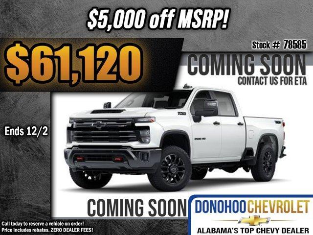 new 2025 Chevrolet Silverado 2500 car, priced at $61,120