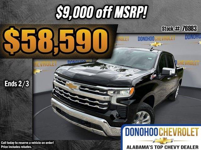 new 2024 Chevrolet Silverado 1500 car, priced at $58,590