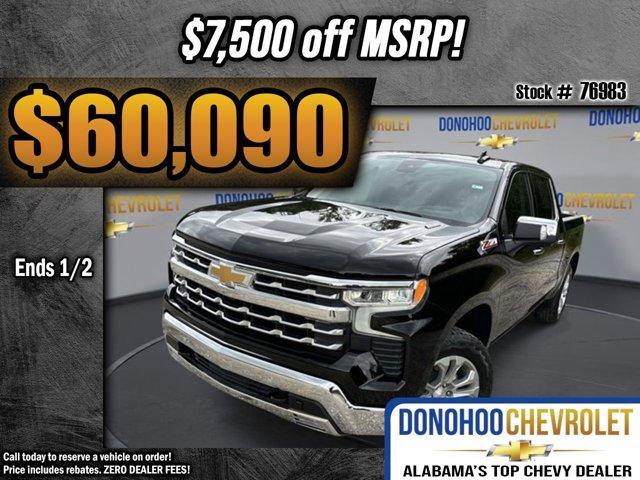 new 2024 Chevrolet Silverado 1500 car, priced at $60,090