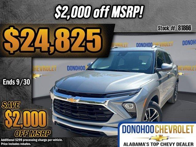 new 2026 Chevrolet TrailBlazer car, priced at $24,825