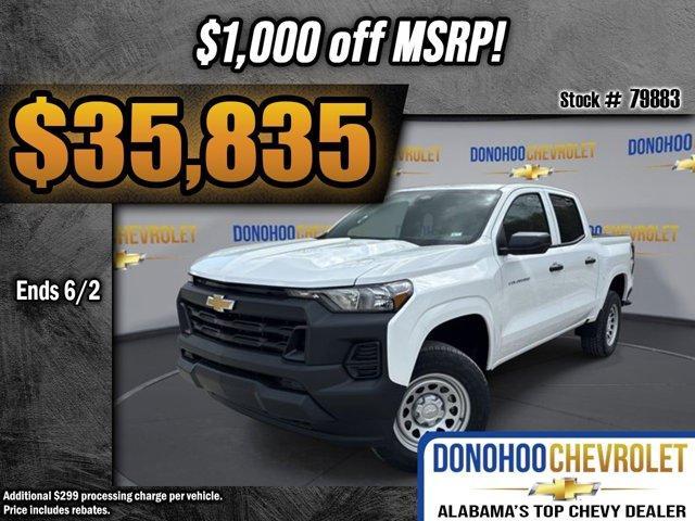 new 2025 Chevrolet Colorado car, priced at $35,835
