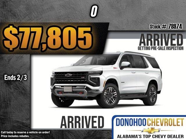 new 2025 Chevrolet Tahoe car, priced at $77,805