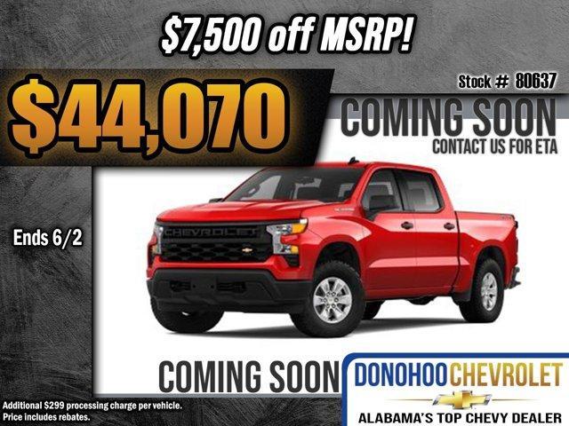 new 2025 Chevrolet Silverado 1500 car, priced at $44,070