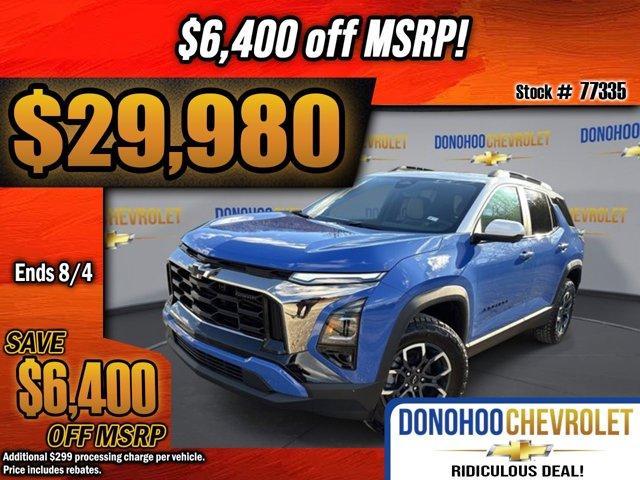new 2025 Chevrolet Equinox car, priced at $29,980