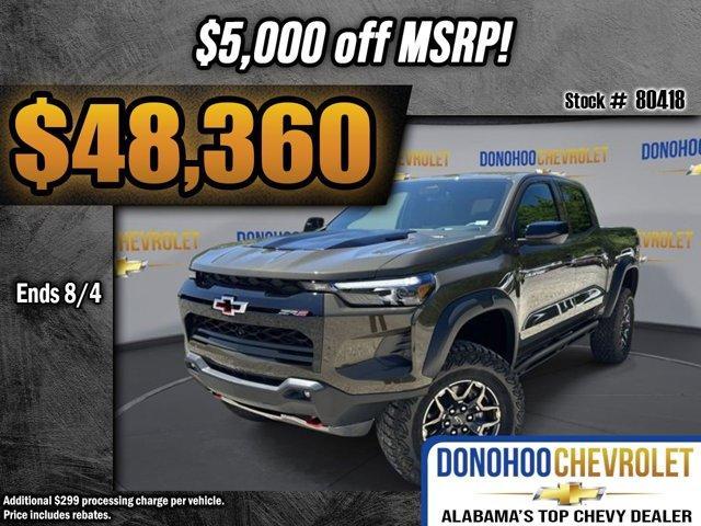 new 2025 Chevrolet Colorado car, priced at $48,360