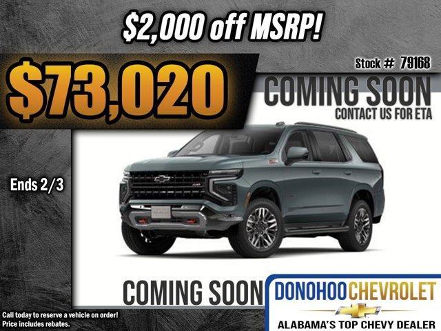 new 2025 Chevrolet Tahoe car, priced at $73,020