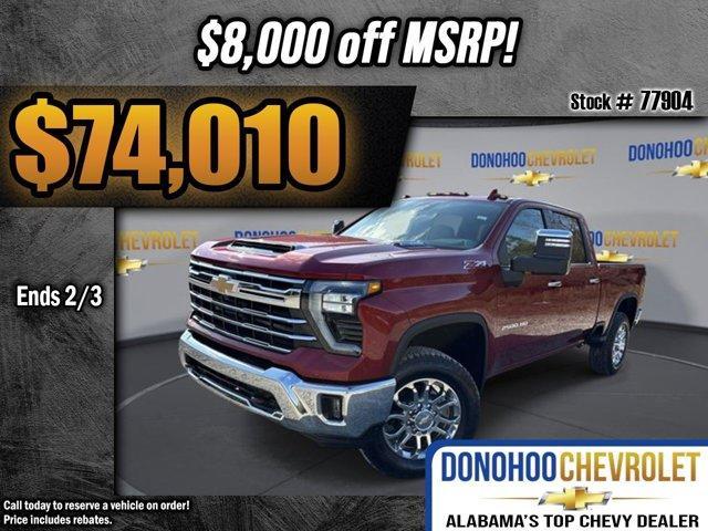 new 2025 Chevrolet Silverado 2500 car, priced at $74,010