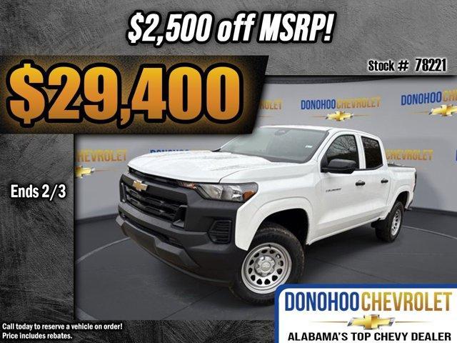 new 2024 Chevrolet Colorado car, priced at $29,400