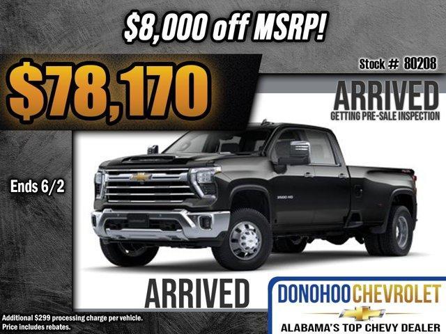 new 2025 Chevrolet Silverado 3500 car, priced at $78,170