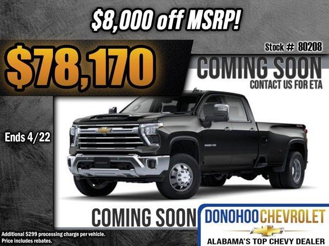 new 2025 Chevrolet Silverado 3500 car, priced at $78,170