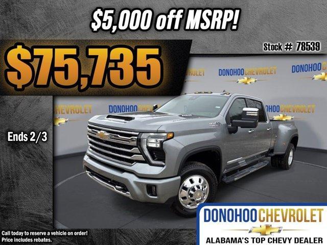 new 2025 Chevrolet Silverado 3500 car, priced at $75,735