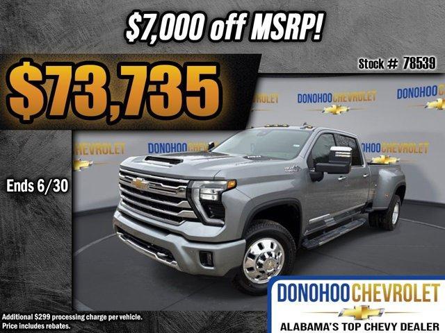 new 2025 Chevrolet Silverado 3500 car, priced at $73,735