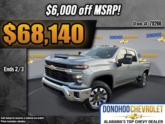 new 2025 Chevrolet Silverado 2500 car, priced at $68,140