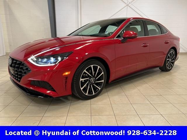 used 2021 Hyundai Sonata car, priced at $23,800