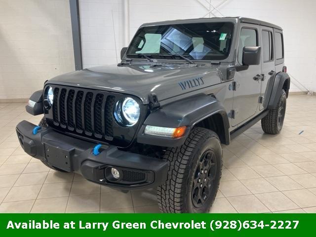 used 2023 Jeep Wrangler 4xe car, priced at $28,378