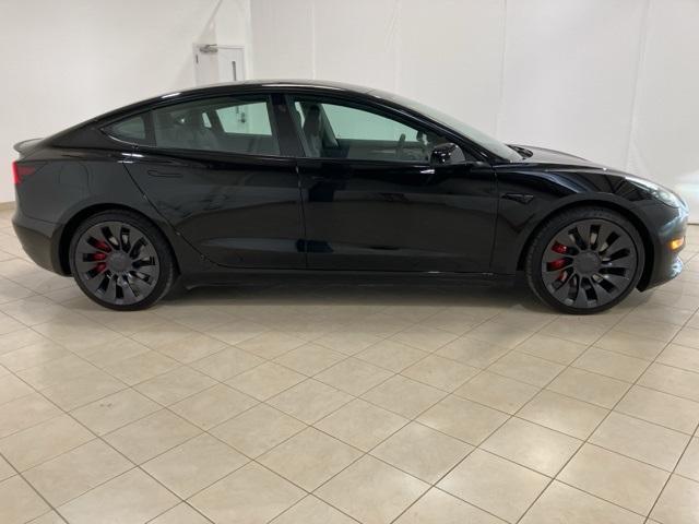 used 2023 Tesla Model 3 car, priced at $33,342