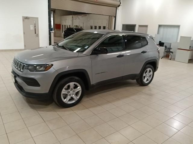 used 2023 Jeep Compass car, priced at $23,000