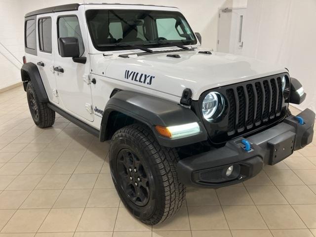 used 2023 Jeep Wrangler 4xe car, priced at $27,502