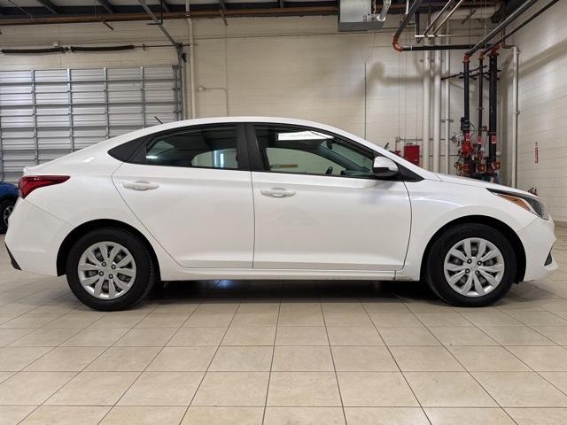 used 2021 Hyundai Accent car, priced at $18,000