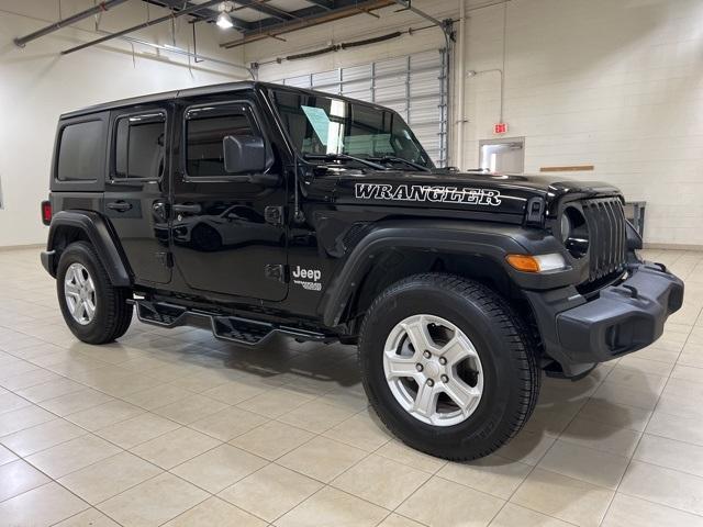 used 2019 Jeep Wrangler Unlimited car, priced at $28,700